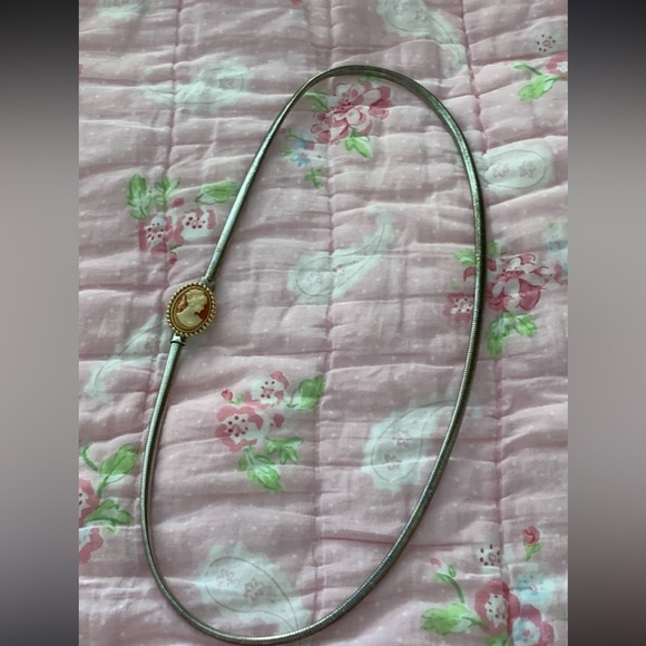 Vintage Victorian Picture metal waist belt - Picture 3 of 6